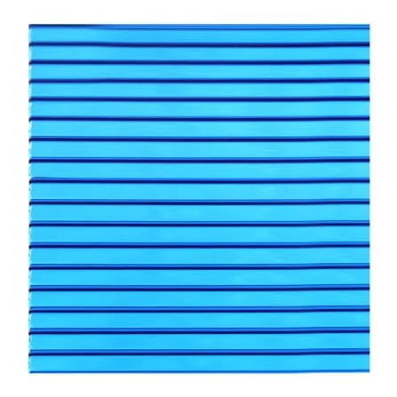 แผ่นโพลีคาร์บอเนต ลูกฟูก SUNSHIELD 6 มม. 1.22x2.44 ม. สีน้ำเงินใส_1