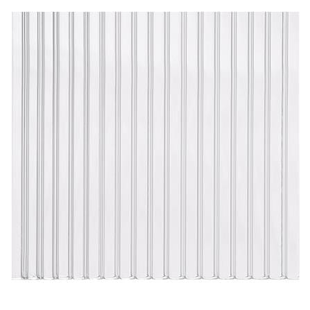 แผ่นโพลีคาร์บอเนต ลูกฟูก SUNSHIELD 6 มม. 1.22X2.44 ม. สีใส_1