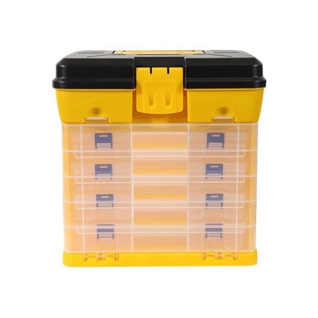 กล่องเก็บอุปกรณ์ DIY MATALL HL3120-A 5 ชั้น สีดำ/เหลือง_0