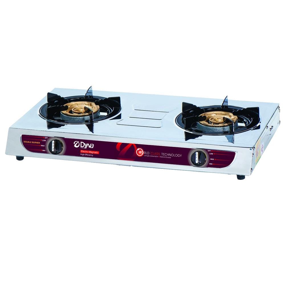 เตาแก๊สตั้งโต๊ะ 2 หัวแก๊ส DYNA HOME DF-5142