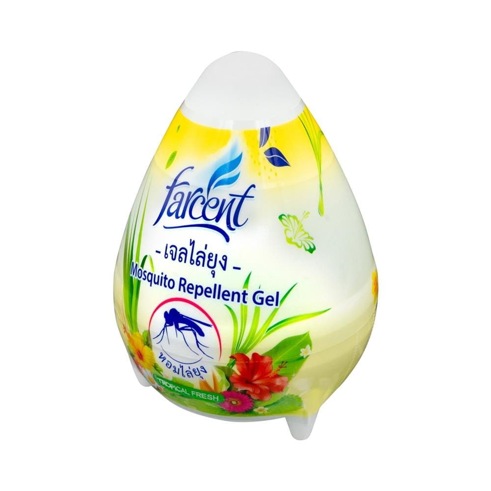 เจลปรับอากาศไล่ยุง FARCENT EGG 170g TROPICAL FRESH