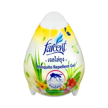 เจลปรับอากาศไล่ยุง FARCENT EGG 170g TROPICAL FRESH_0