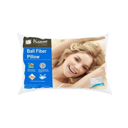 หมอนหนุน ไมโครไฟเบอร์ PICASSO BALL FIBER SOFT 19x29 นิ้ว_4