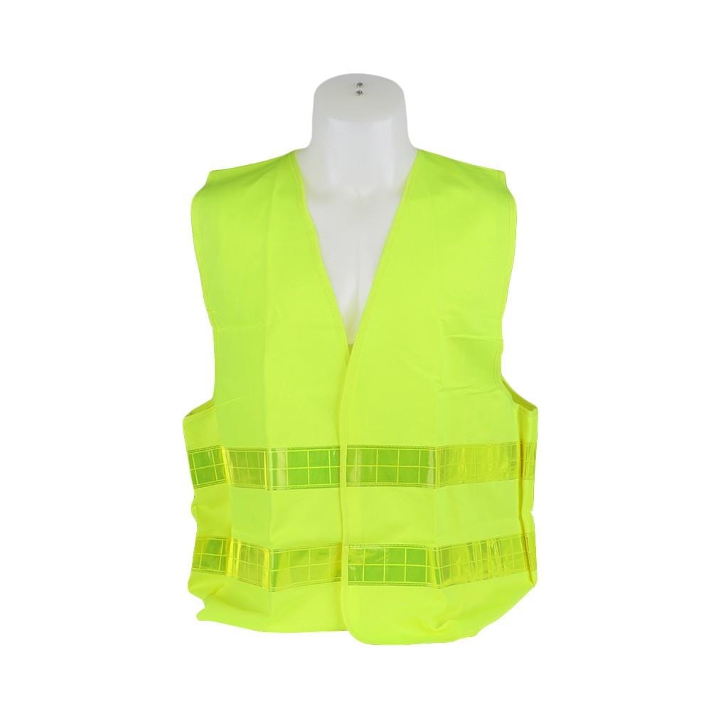 เสื้อจราจร 2 แถบ RIGHT 5107 สีเขียว