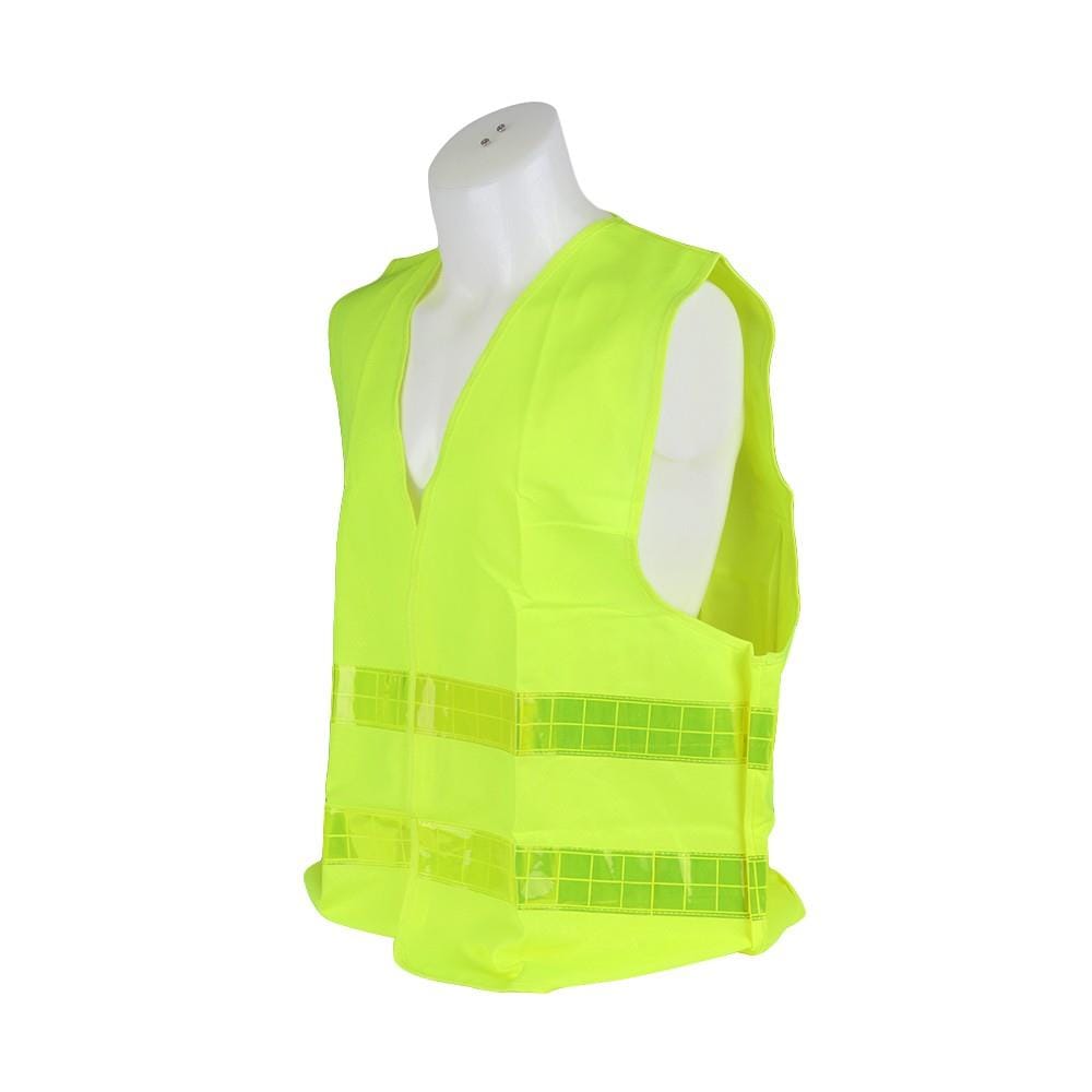 เสื้อจราจร 2 แถบ RIGHT 5107 สีเขียว