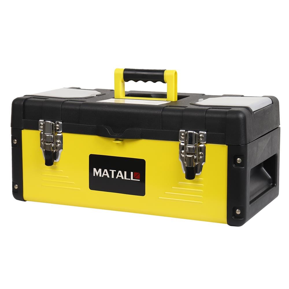 กล่องเครื่องมือเหล็ก MATALL 90-1519 19 นิ้ว สีดำ-เหลือง_0