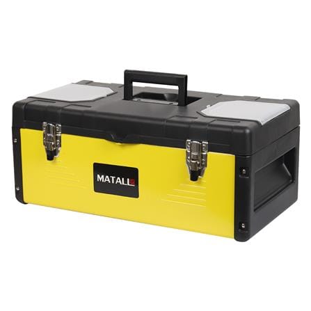 กล่องเครื่องมือเหล็ก MATALL 90-1523 23 นิ้ว สีดำ-เหลือง_1