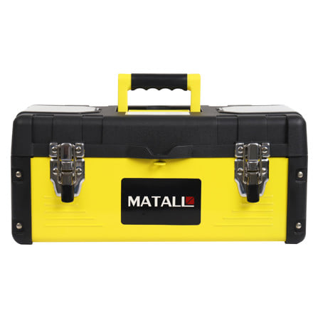 กล่องเครื่องมือเหล็ก MATALL 90-1517 17 นิ้ว สีดำ-เหลือง_1