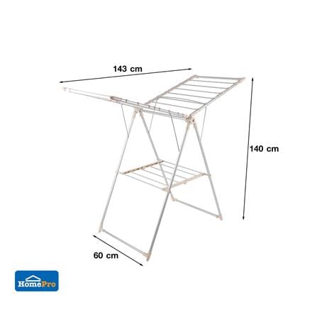 ราวพาดผ้ามีปีก 143x60x97-140cm_5