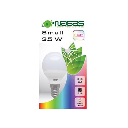 หลอด LED NAGAS SMALL BULB 3.5 วัตต์ DAYLIGHT E14_1