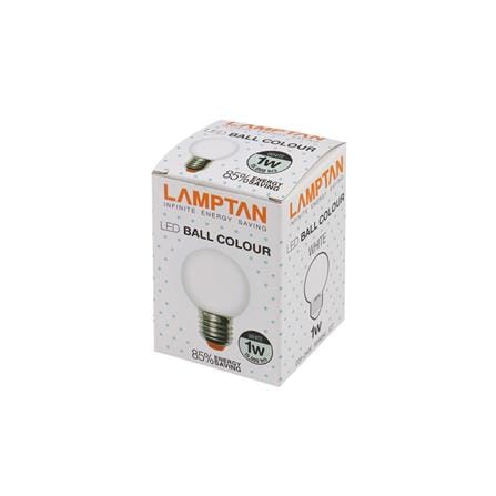 หลอด LED LAMPTAN BALL 1W E27_2