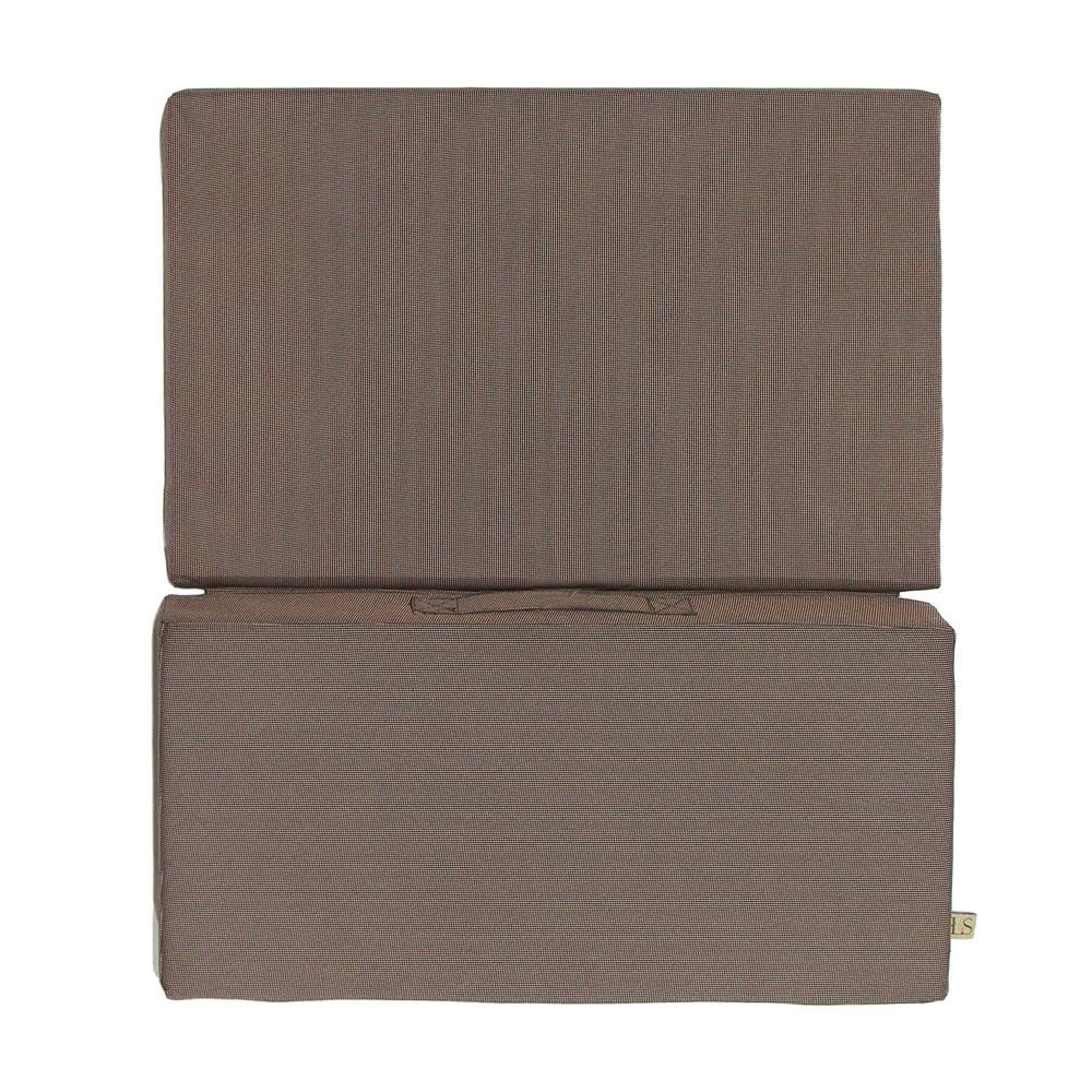 เบาะสมาธิ HOME LIVING STYLE WISE 23x26 นิ้ว สีน้ำตาล