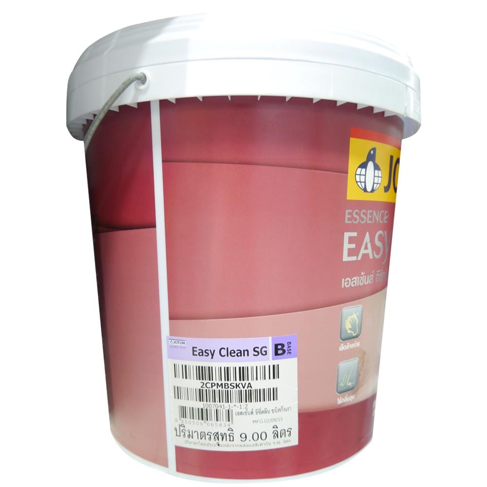สีน้ำทาภายใน JOTUN ESSENCE EASY CLEAN BASE B กึ่งเงา 2.5 แกลลอน