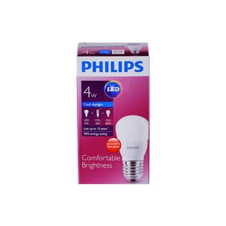 หลอด LED PHILIPS BULB 4 วัตต์ E27 COOLDAYLIGHT_2
