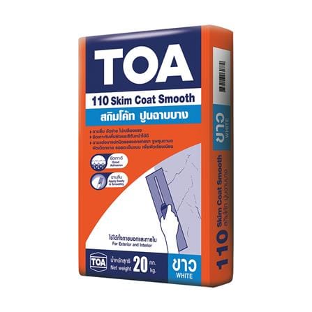 ซีเมนต์ฉาบผิวละเอียด TOA 110 20 กก. สีขาว_2