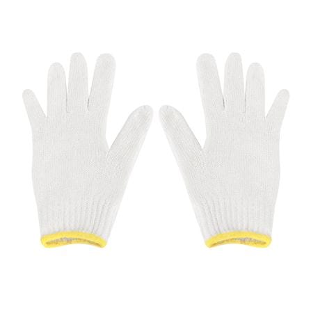ถุงมือทอ DONGYANG #5 5โหล สีขาว