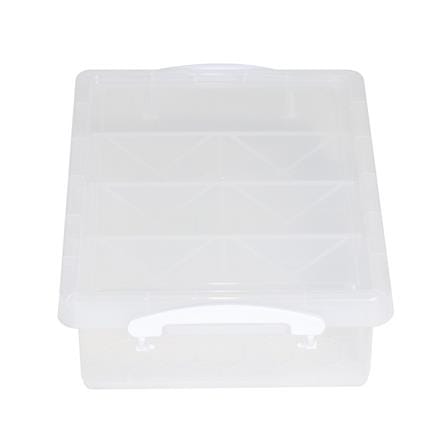 กล่องเก็บของ ฝาล็อค STACKO 57291 37.5x25.6x10 ซม. สีใส_2