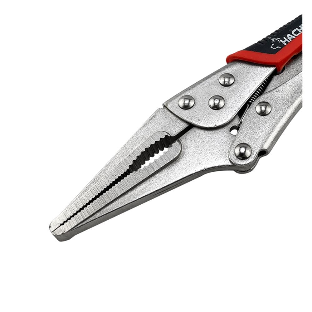 LONG-NOSE LOCKING PLIERS HACHI 9"