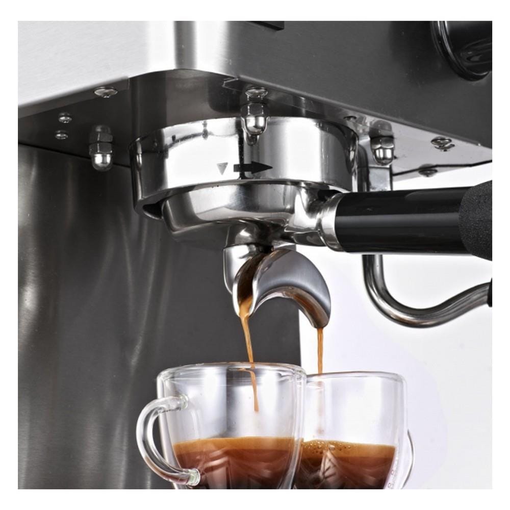 เครื่องชงกาแฟเอสเพรสโซ MINIMEX SUPER RICH สีเงิน