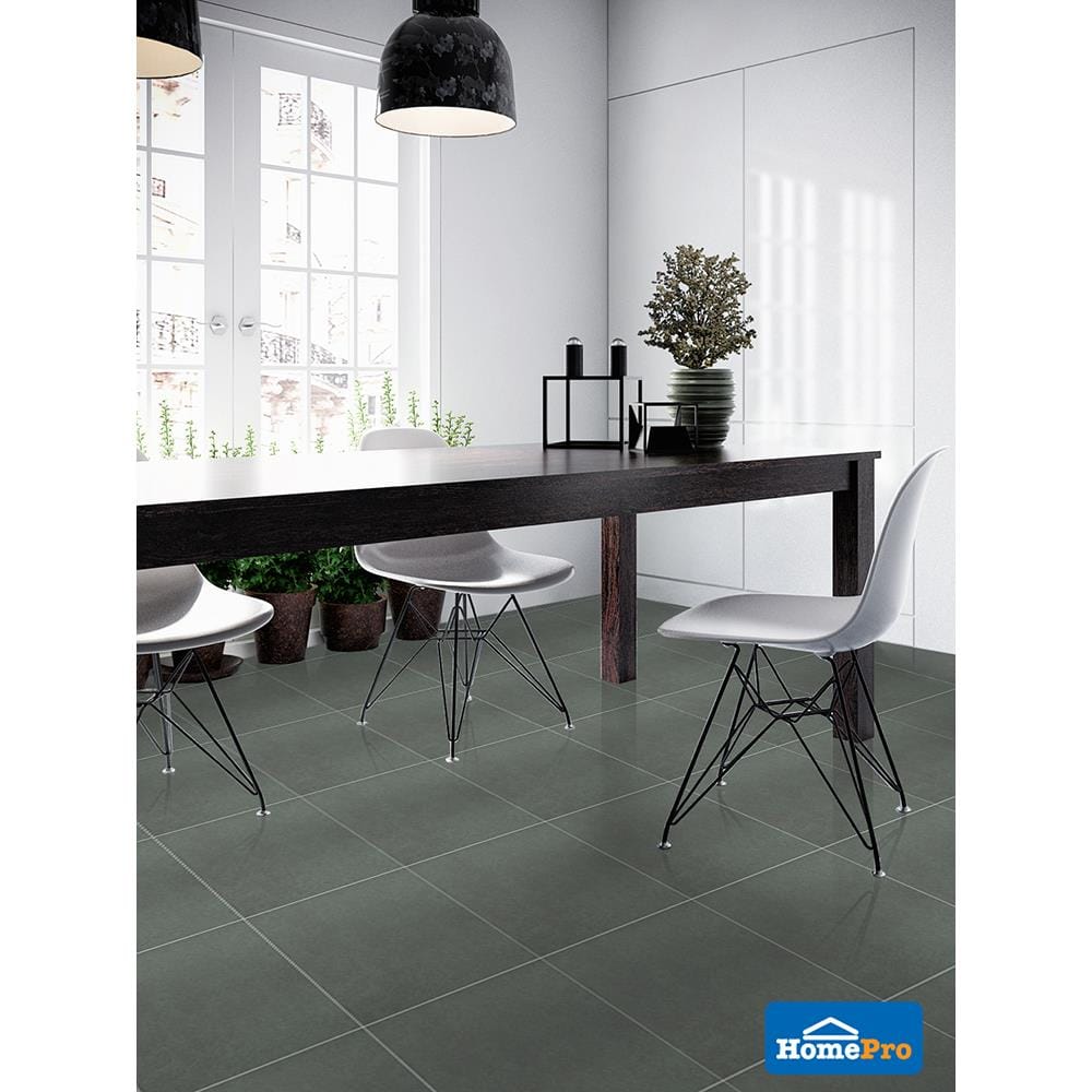 กระเบื้องพื้น 16x16 นิ้ว DURAGRES ซีซั่น เทา A 1M2