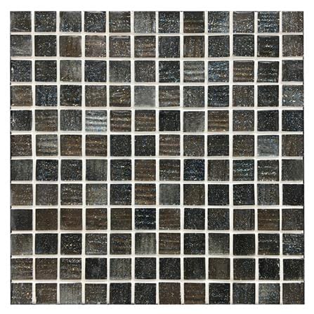 โมเสคแก้ว 30x30x0.80 ซม. แบริลแบล็ค_0