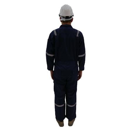 เสื้อชุดช่างสะท้อนแสง PROSIRY SAFE Size M สีน้ำเงิน_2