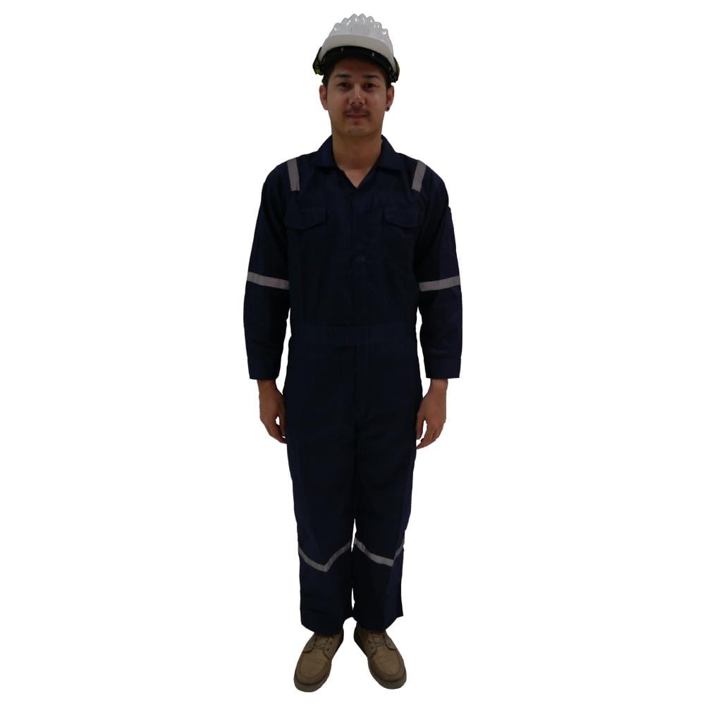 เสื้อชุดช่างสะท้อนแสง PROSIRY SAFE Size XL สีน้ำเงิน