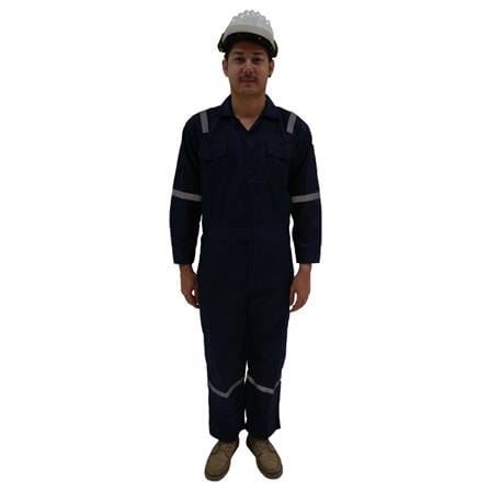 เสื้อชุดช่างสะท้อนแสง PROSIRY SAFE Size L สีน้ำเงิน_0