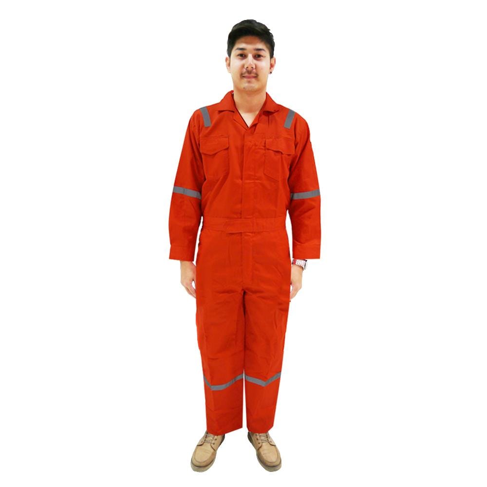 ชุดช่างสะท้อนแสง PROSIRY SAFE SIZE M สีส้ม