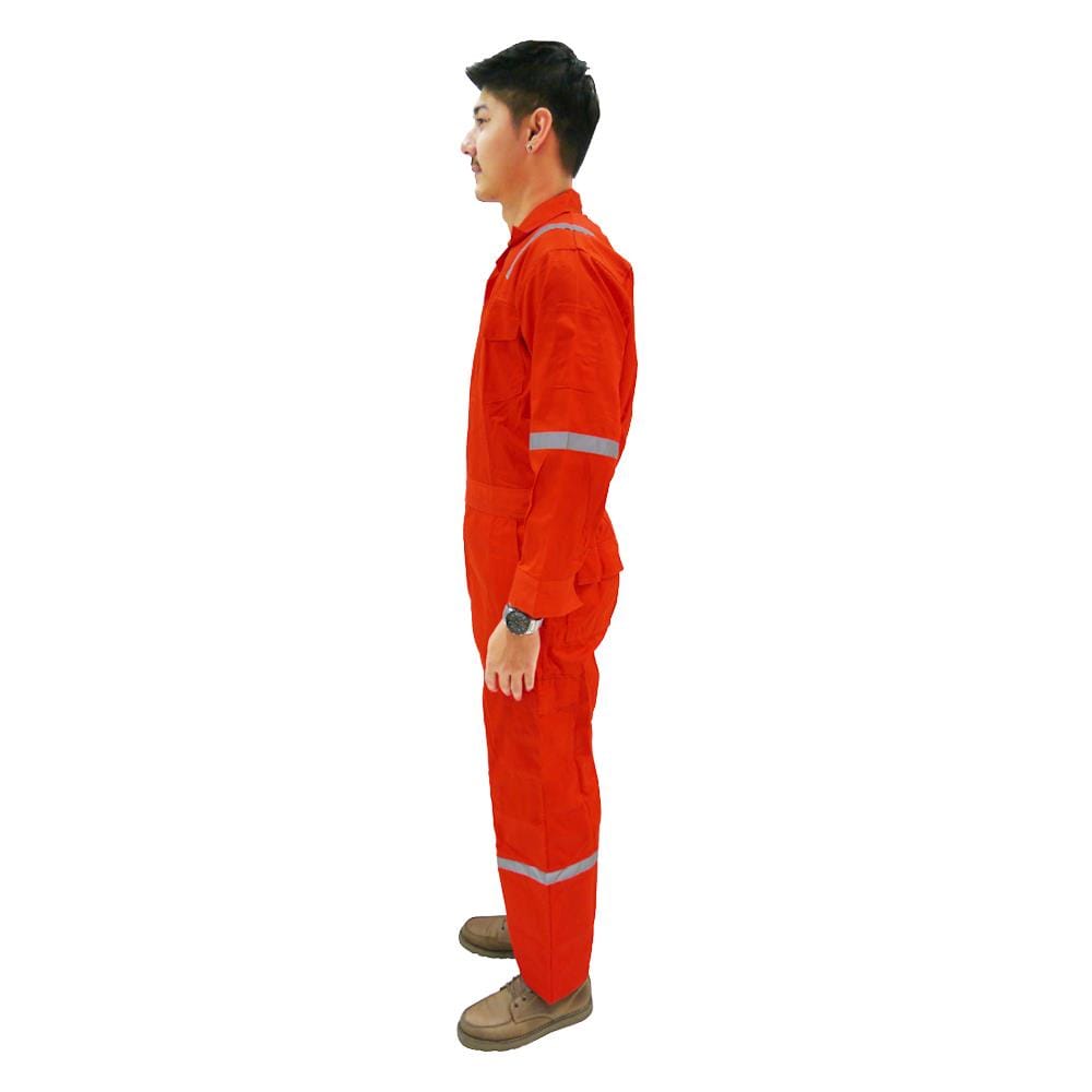 ชุดช่างสะท้อนแสง PROSIRY SAFE SIZE M สีส้ม