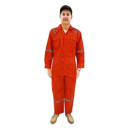 ชุดช่างสะท้อนแสง PROSIRY SAFE SIZE M สีส้ม_1