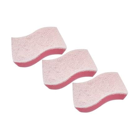 ฟองน้ำพร้อมใยขัด SCOTCH-BRITE ANTIBACTERIAL 11.5x7 ซม. สีชมพูอ่อน (แพ็ก 2 แถม 1)_2
