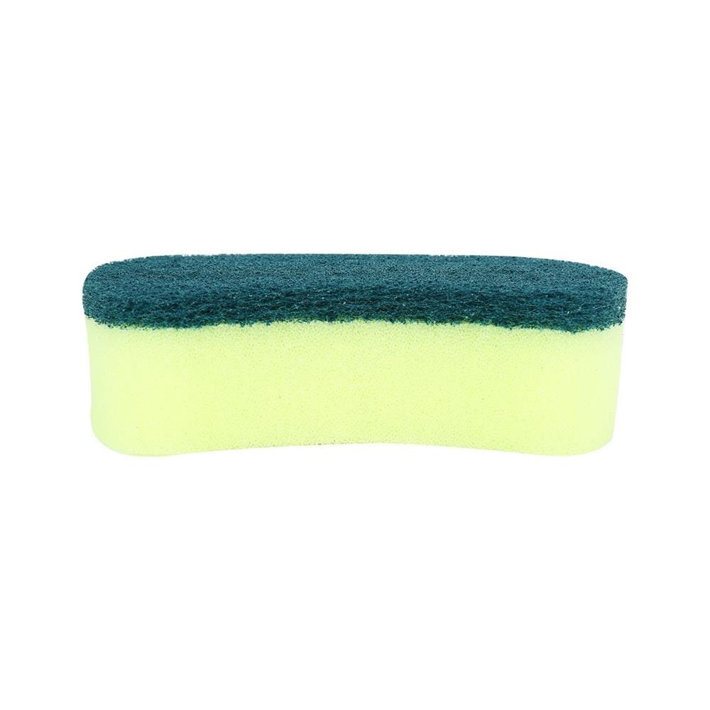 ฟองน้ำพร้อมใยขัด SCOTH-BRITE ANTIBACTERIAL 10x5นิ้ว 2แถม1 สีน้ำเงิน