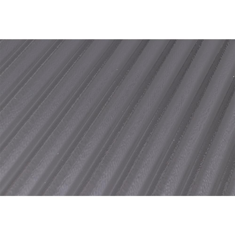 CORRUGATED POLYCARBONATE SHEET (SMALL CORRUGATION) SUNSHIELD SMALL 13MM 1.03X2.4M SILVER