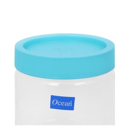 ขวดโหลแก้วฝาดึง OCEAN GLASS POP JAR 0.5 ลิตร สีเขียว/ใส_1