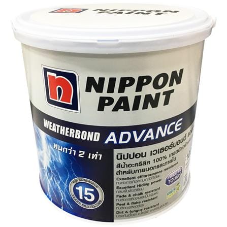 สีน้ำทาภายนอก NIPPON PAINT WTB ADV BASE B SH 1GL_0
