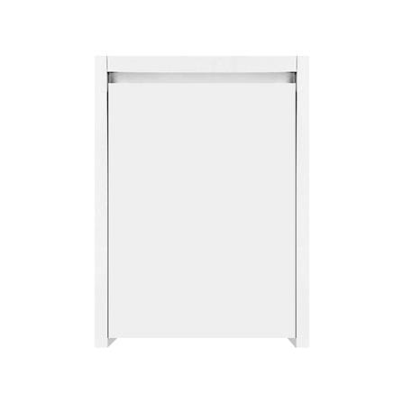 บานถังแก๊ส CABIN HI-GLOOS 54.5x73 ซม. สีขาว_0