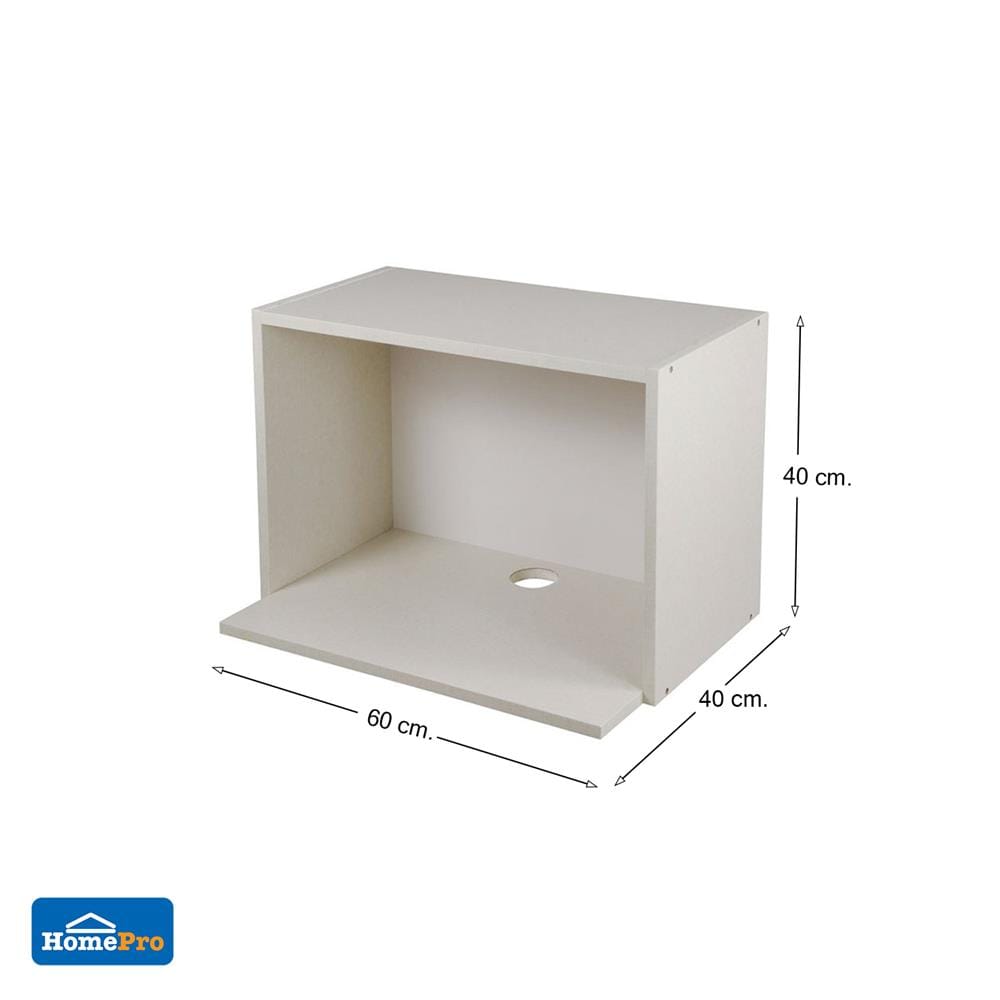ตู้แขวนไมโครเวฟ CABIN HI-GLOSS 60x40ซม. สีลายผ้า