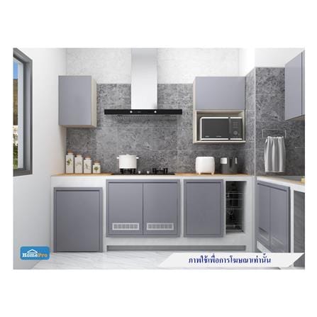 ตู้แขวนไมโครเวฟ CABIN HI-GLOSS 60x40ซม. สีลายผ้า_7