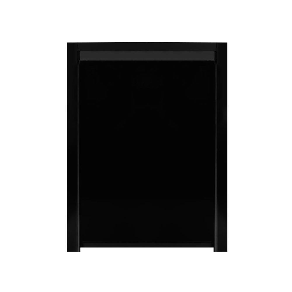บานถังแก๊ส CABIN HI-GLOSS 54.5X73 ซม. สีดำ