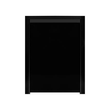 บานถังแก๊ส CABIN HI-GLOSS 54.5X73 ซม. สีดำ_0