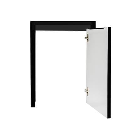 บานถังแก๊ส CABIN HI-GLOSS 54.5X73 ซม. สีดำ_1