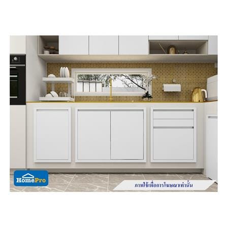 บานซิงค์คู่ CABIN HI-GLOSS 83x65 ซม. สีขาว_2