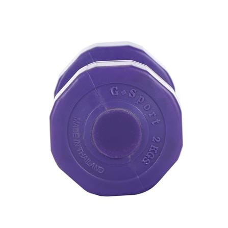 ดัมเบล GSPORTS DB2 2 กก. สีม่วง_2