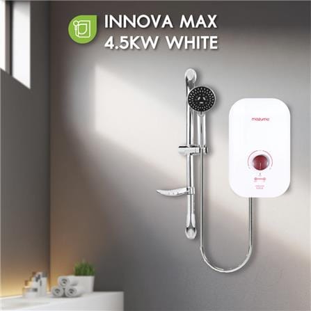 เครื่องทำน้ำอุ่น MAZUMA INNOVA MAX4.5 4500 วัตต์ สีขาว_4