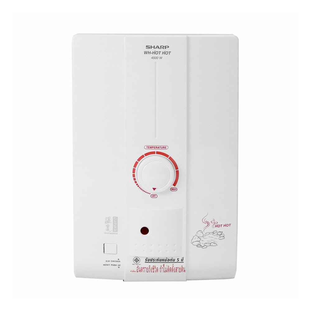 เครื่องทำน้ำอุ่น SHARP HOT HOT 4500 วัตต์ สีขาว
