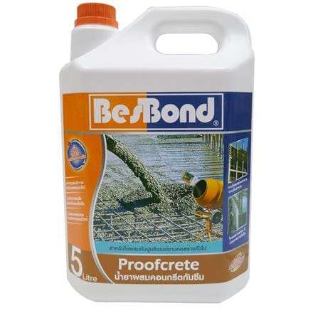 น้ำยาผสมคอนกรีตกันรั่วซึม BESBOND 5 ลิตร_0