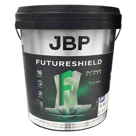 สีน้ำทาภายนอก ชนิดกึ่งเงา JBP FUTURESHIELD BASE B สีขาว 2.5 แกลลอน