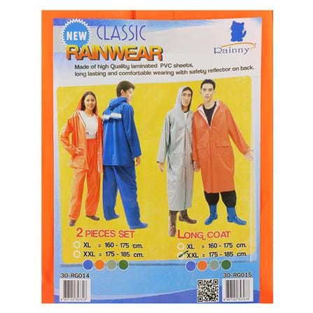 เสื้อกันฝน SUPER HIGHWAY สีส้ม_2