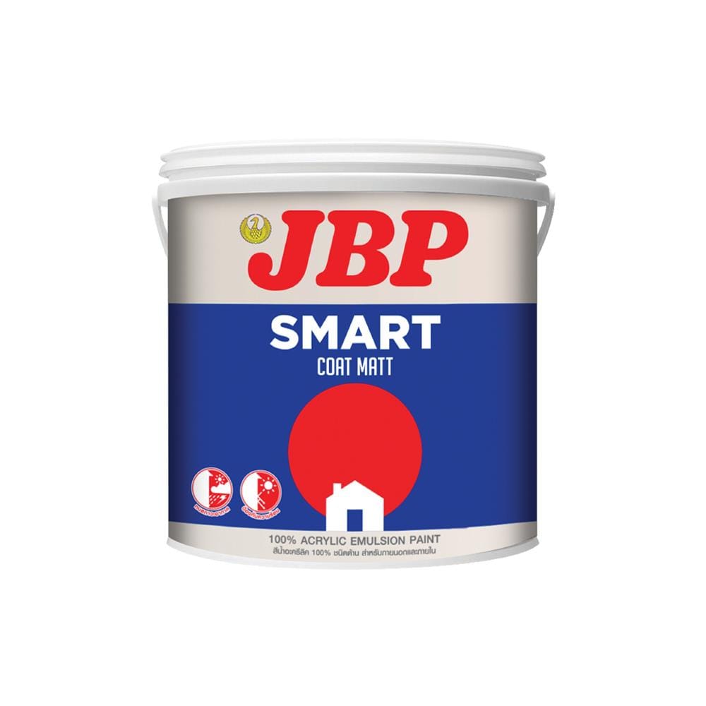 สีน้ำทาภายนอก JBP SMART COAT BASE D ด้าน 1 แกลลอน
